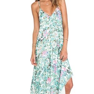 LOVERS + FRIENDS  CURACAO SLIP DRESS